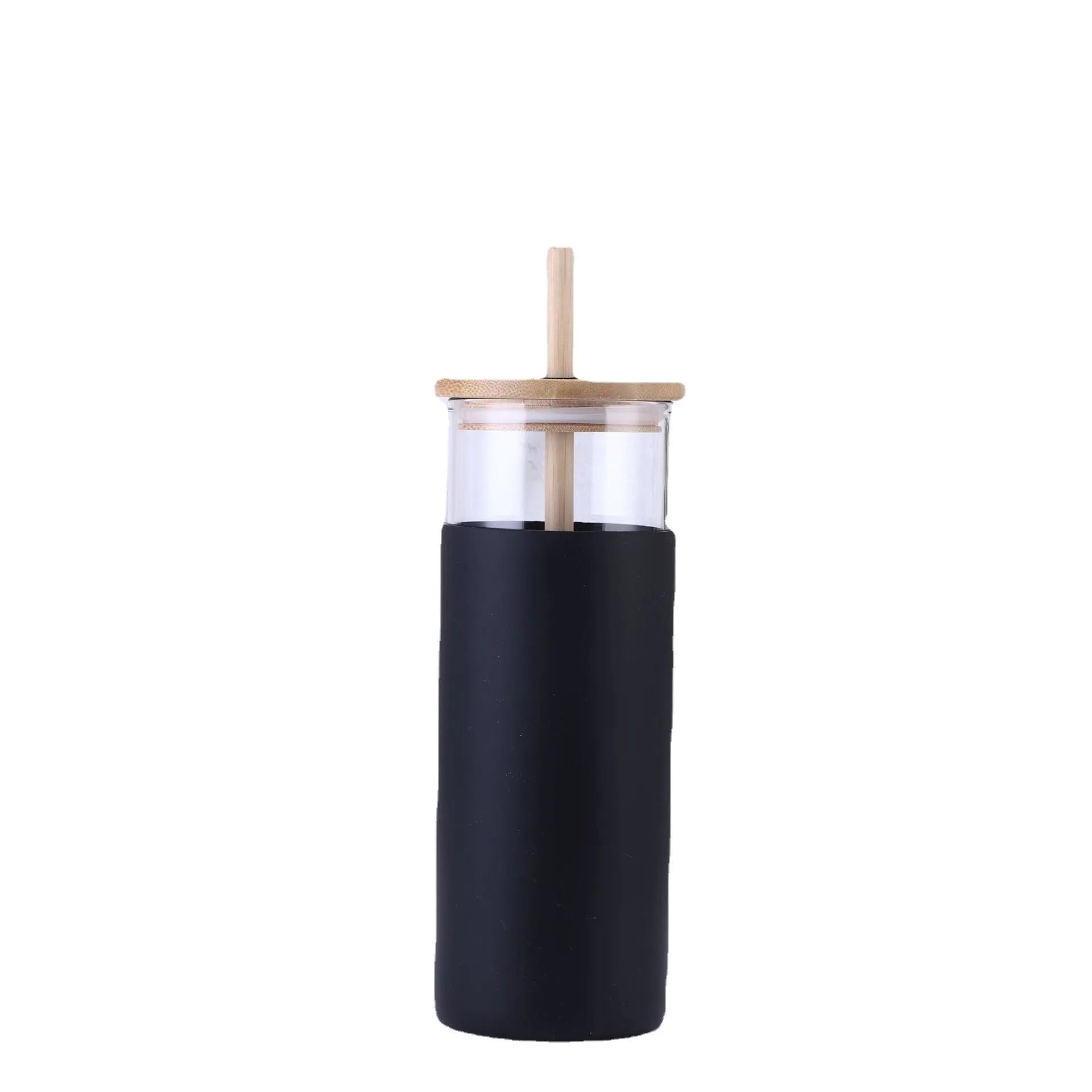 Drinking straw glass cup - Bellarte Enchanté Drinking straw glass cup